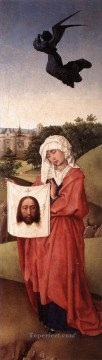 Rogier van der Weyden Painting - Crucifixión Tríptico pintor de derechas Rogier van der Weyden